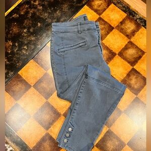 Peruvian Connection Ryder pants | Smoke Gray | Size 12